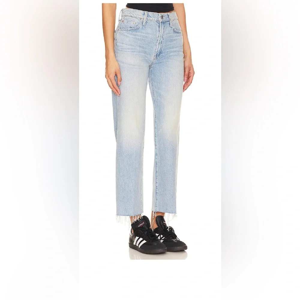 Mother The Rambler Zip Ankle Fray I’m With the Band sz 33 32 - Picture 3 of 11